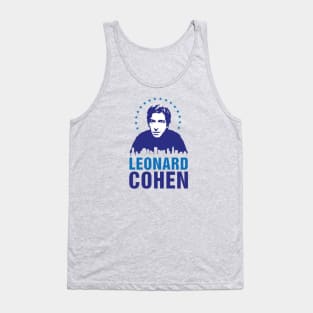 Leonard cohen/Aesthetic art for fans Tank Top